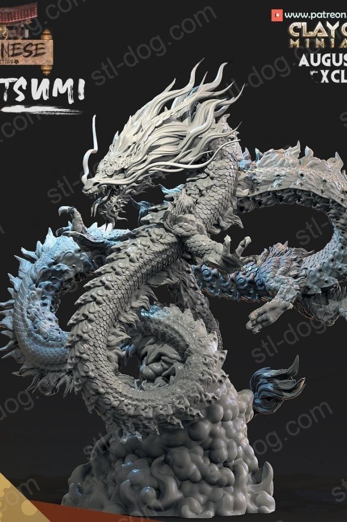 日本海神龙 Watatsumi 3D打印图纸